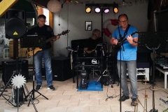 4fun beim Soundcheck / Königskassenfest bei Mischner
